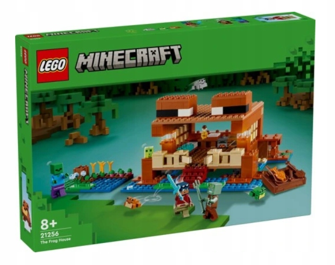 LEGO 21256 MINECRAFT - ŻABI DOMEK