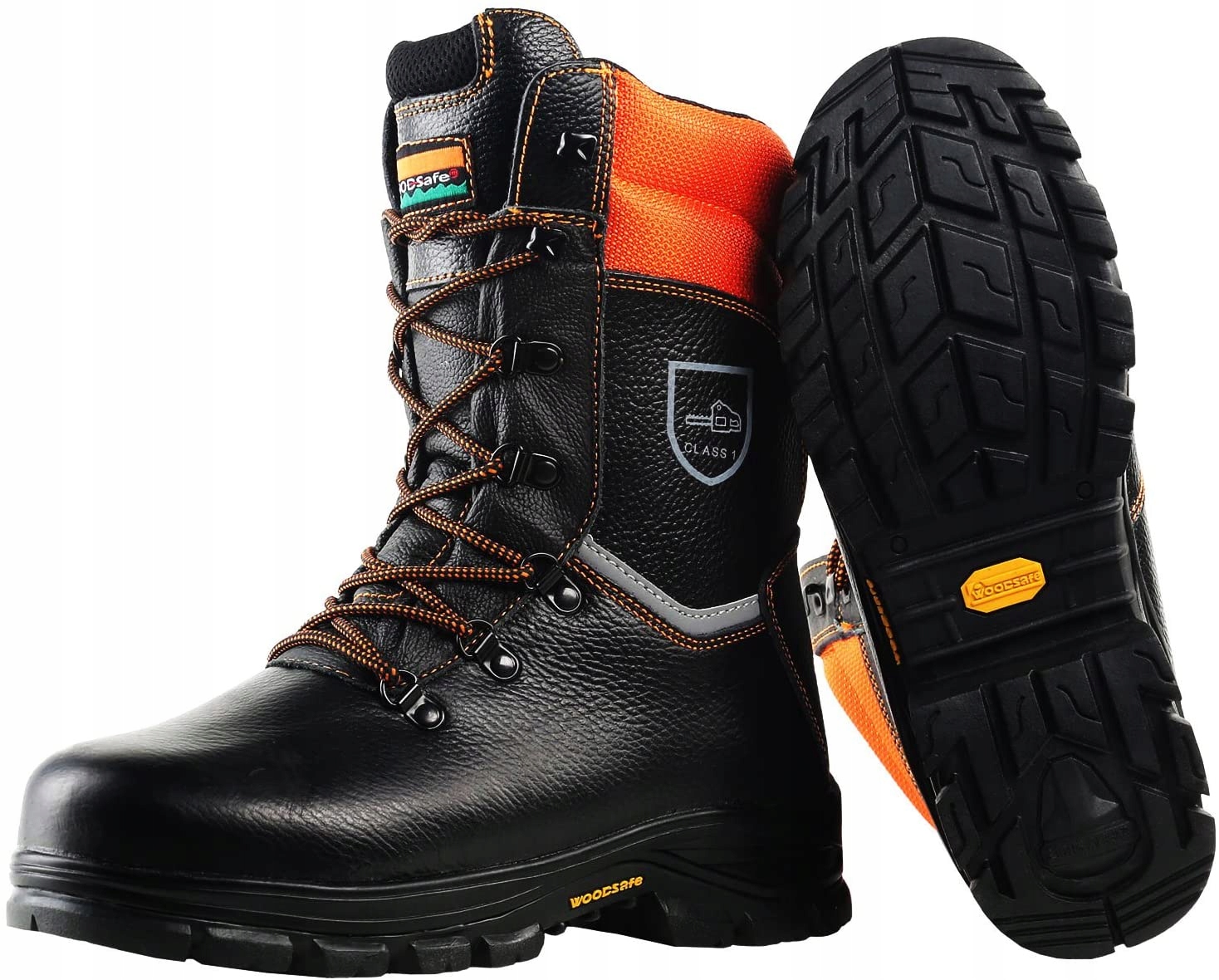 WOODSafe Ochronne Buty Robocze Klasa 1 S3 Rozmiar 42