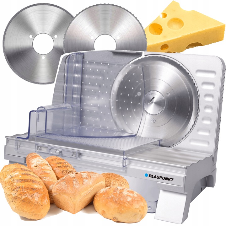 Krajalnica Do Chleba Wędlin Mocna Blaupunkt FMS501 Dwa Noze