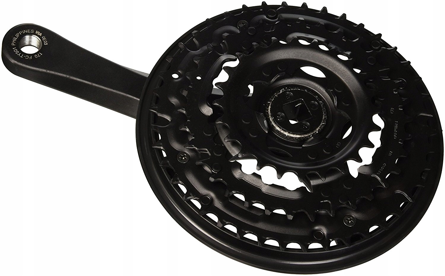 KORBA KOMPLET P+L SHIMANO FC-TY501 42x34x24T 175mm Kod producenta FCTY501E244CLB