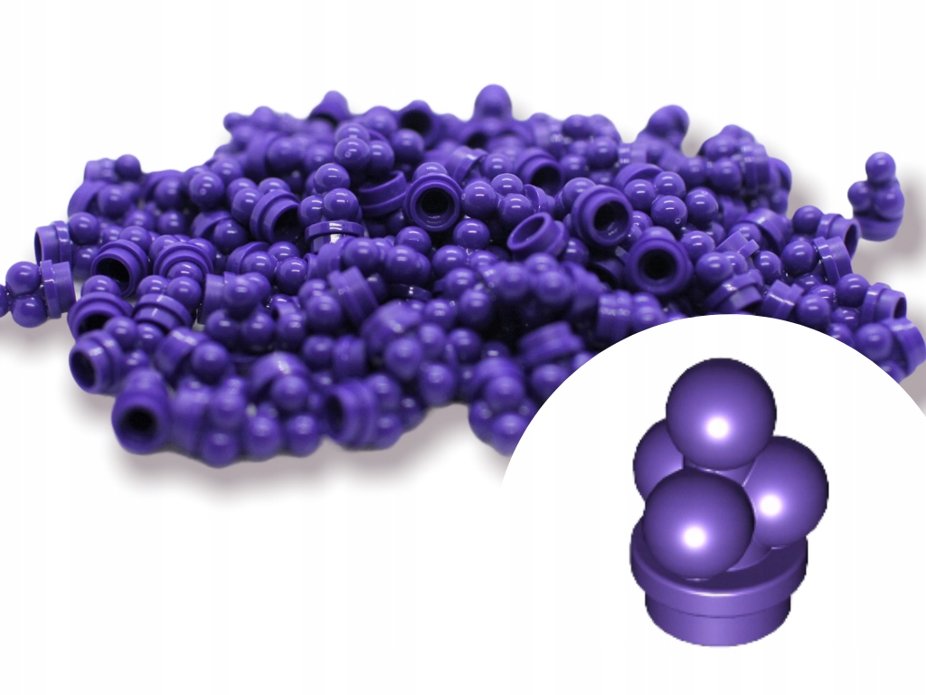 

Lego 6254 Lody Ice Cream Scoop Brick Purple 20 szt