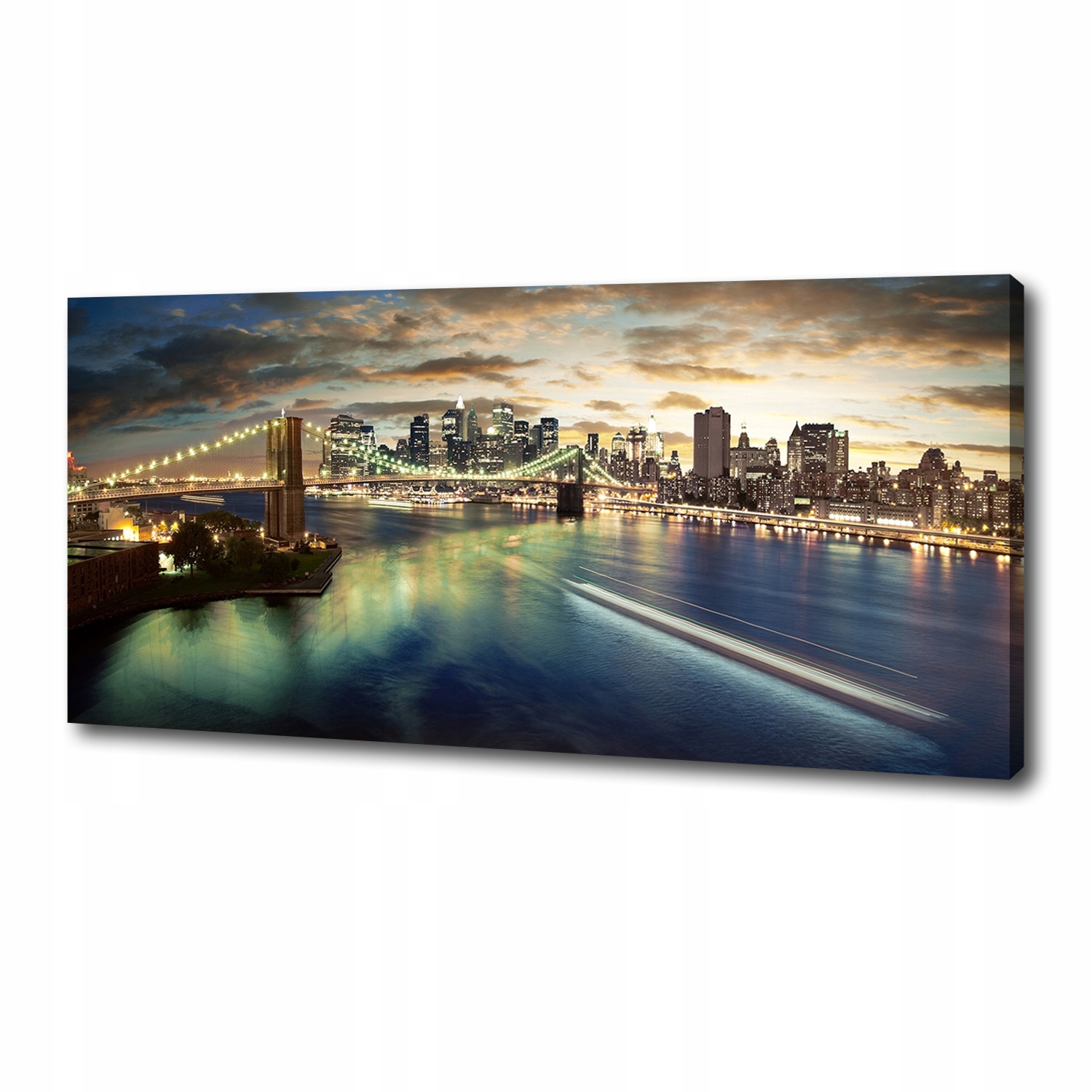 

Foto obraz na płótnie Manhattan Nowy Jork 125x50cm