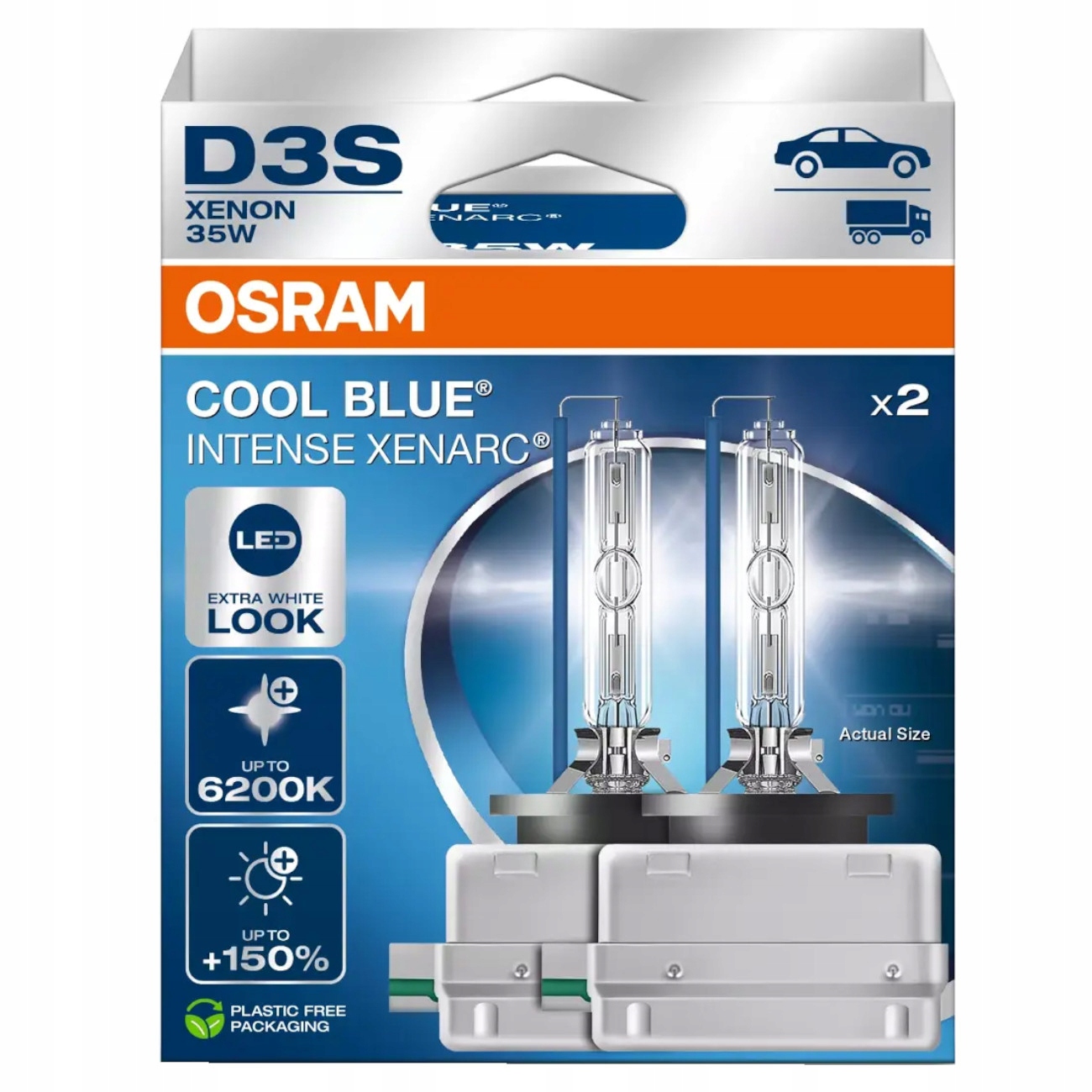 D3S Osram Cool Blue Intense 62000K Led Žiarovka s extra bielym svetlom 66340CBN