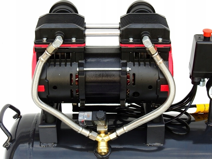 Cichy kompresor bezolejowy K22 50L 10 bar Model K22
