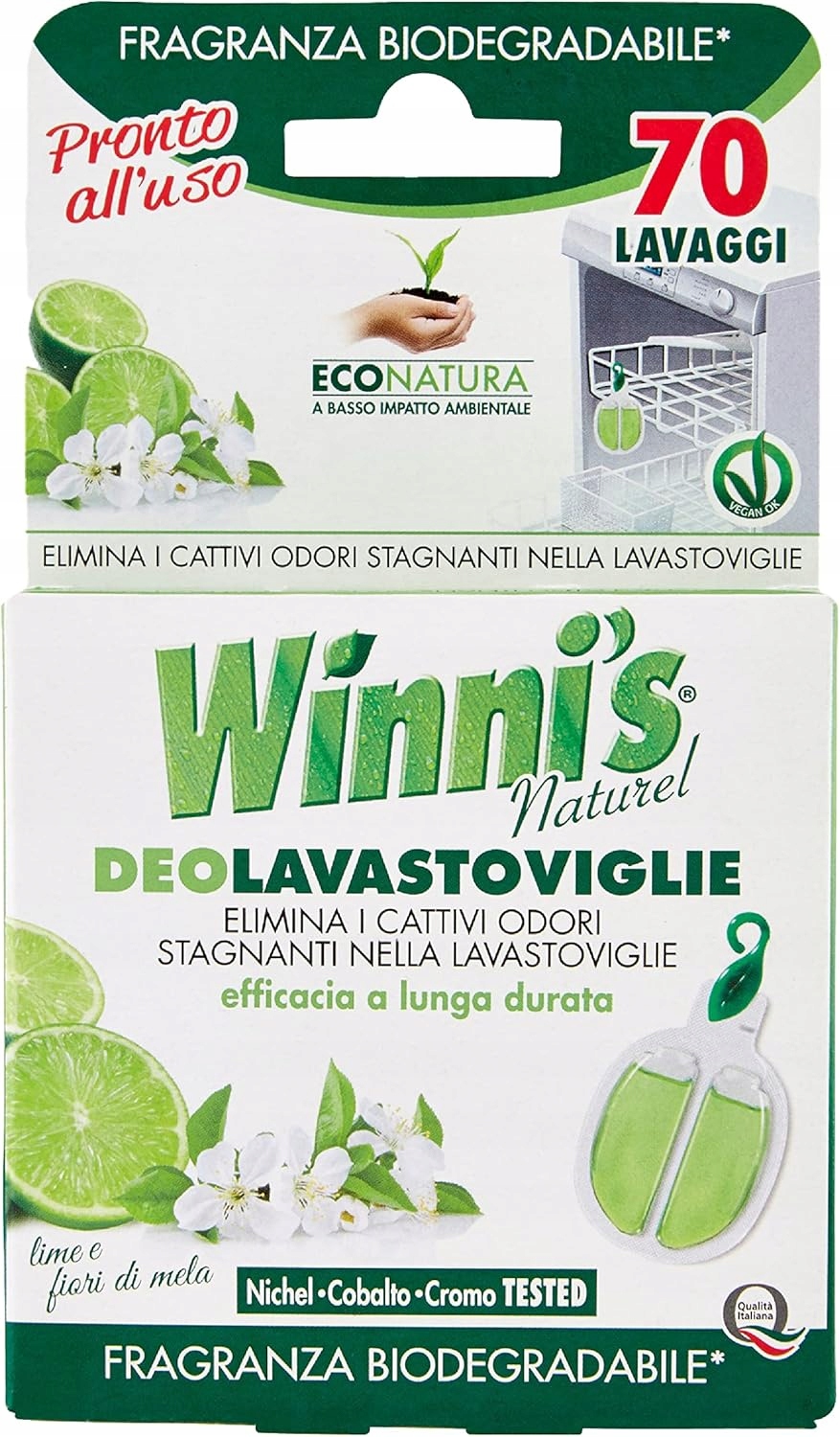 Levně Deodorant do myčky nádobí Winni's 10 balení