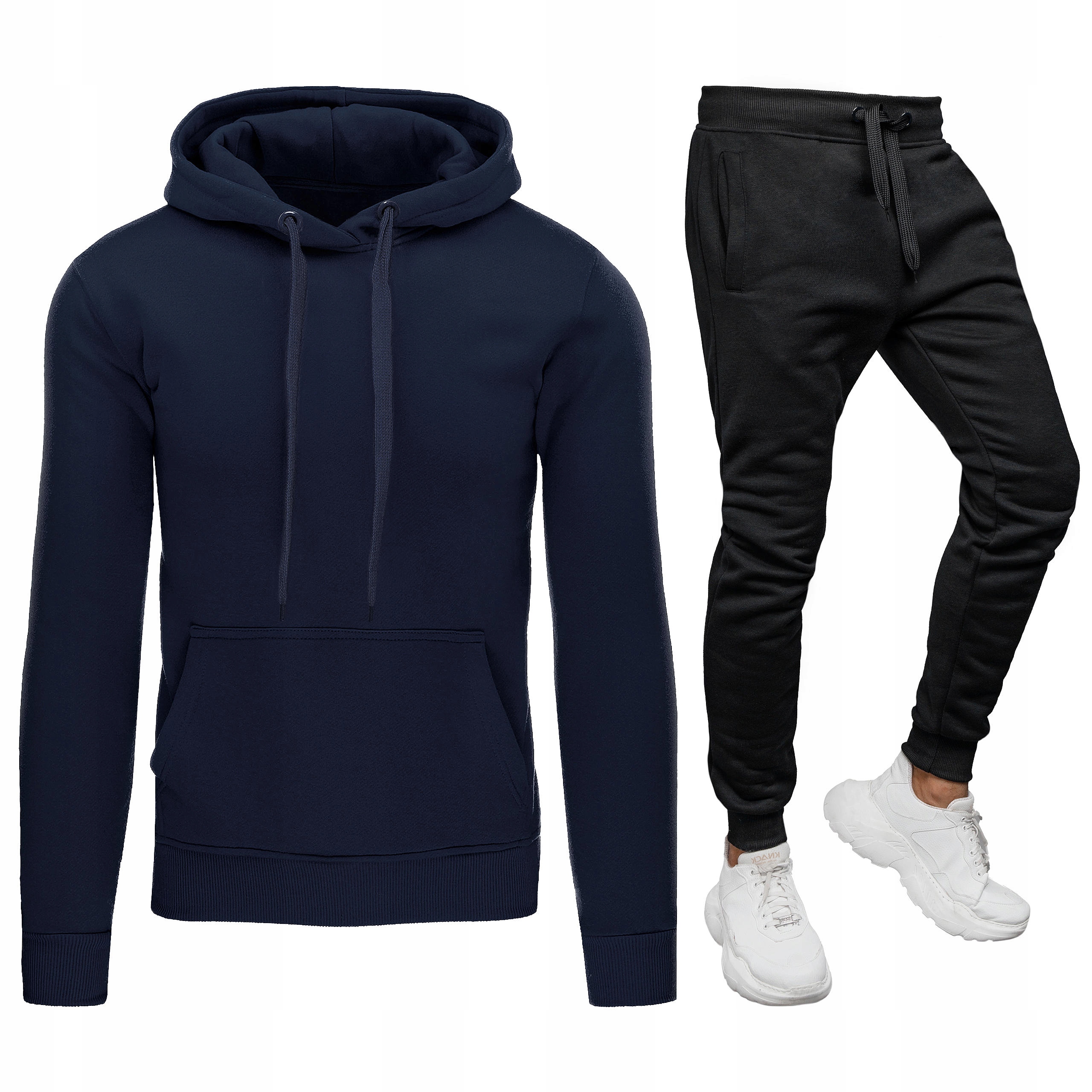 MĘSKI KOMPLET DRESOWY BLUZA SPODNIE roz. XL