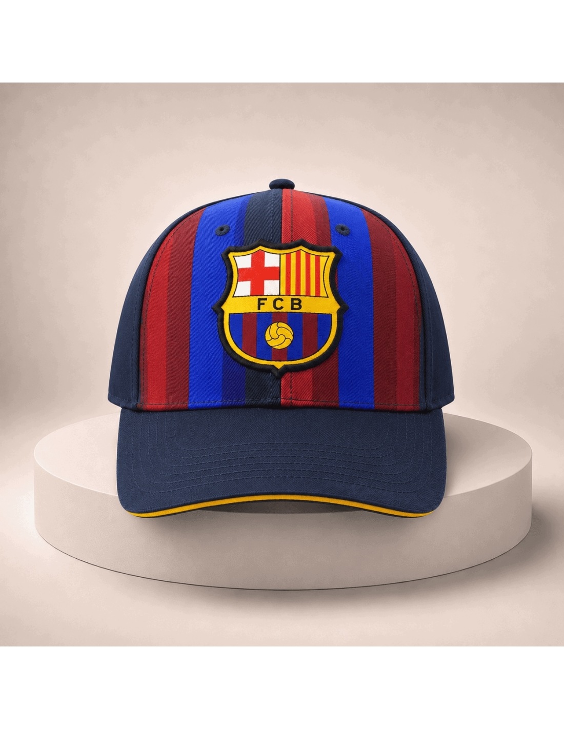 Czapka z daszkiem dorosła na lato męska Fc Barcelona bejsbolówka trent