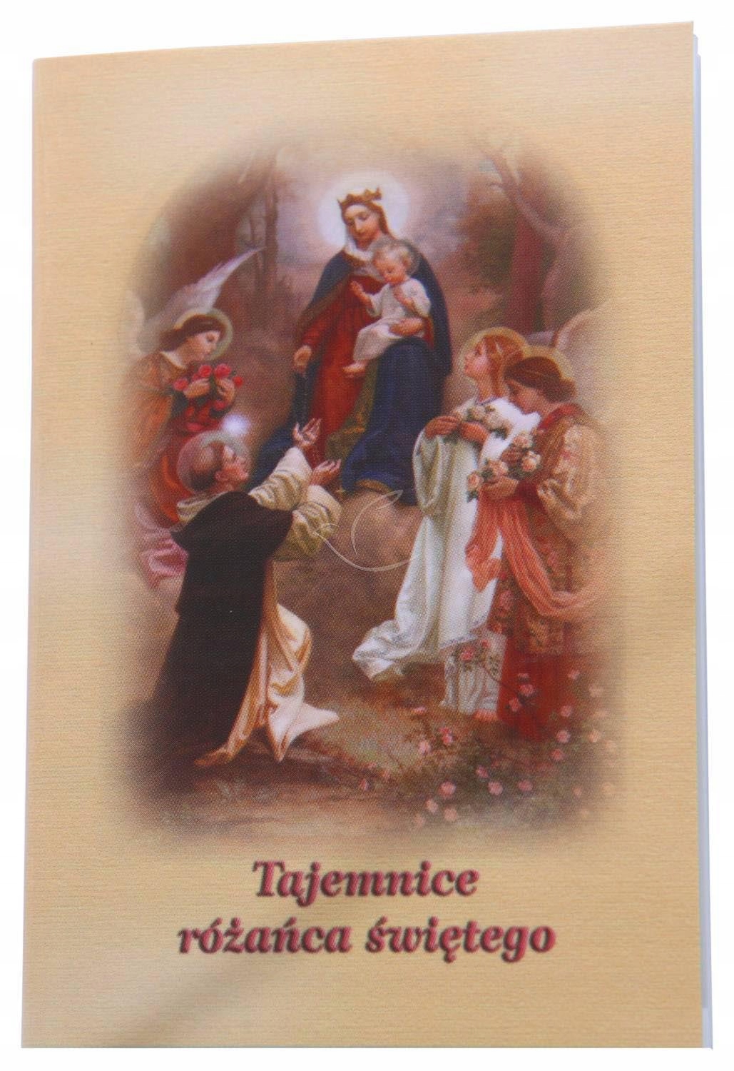 

Tajemnice Różańcowe rozważania różaniec 15x10cm