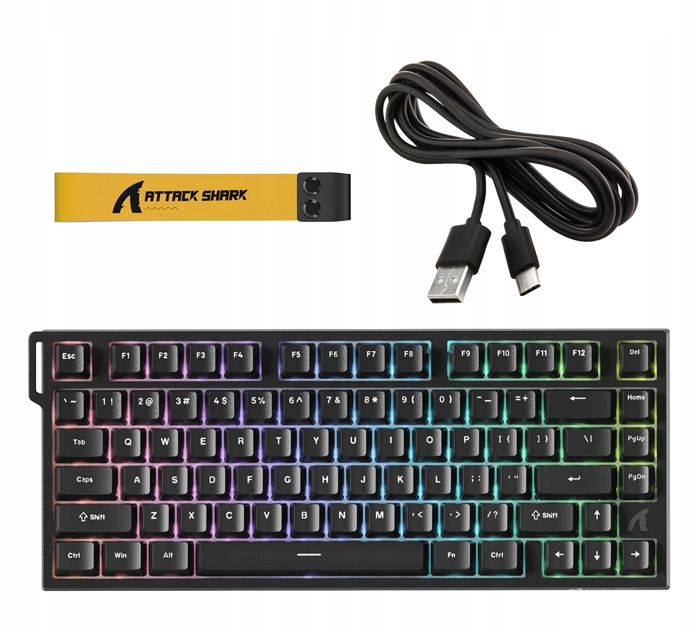 Klawiatura mechaniczna Attack Shark R82 He Rapid Trigger magnetyczne switch