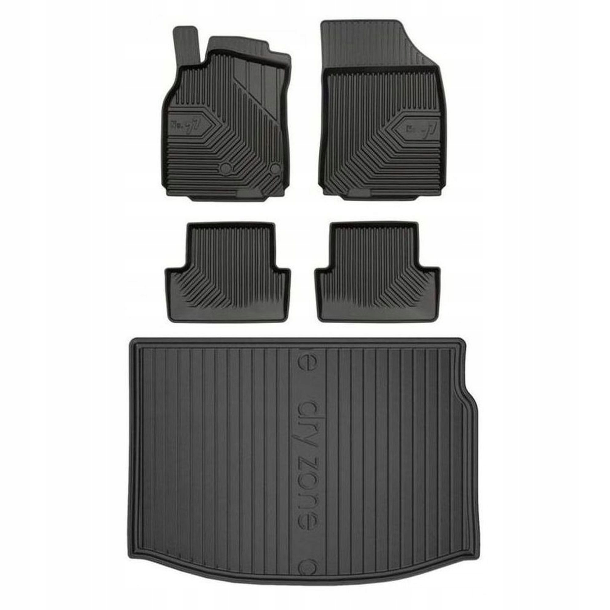 Gumová sada kobercov a rohoží Renault Megane III 2008-2016