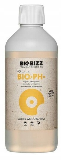 

Biobizz pH minus 500ml |Organiczny regulator pH