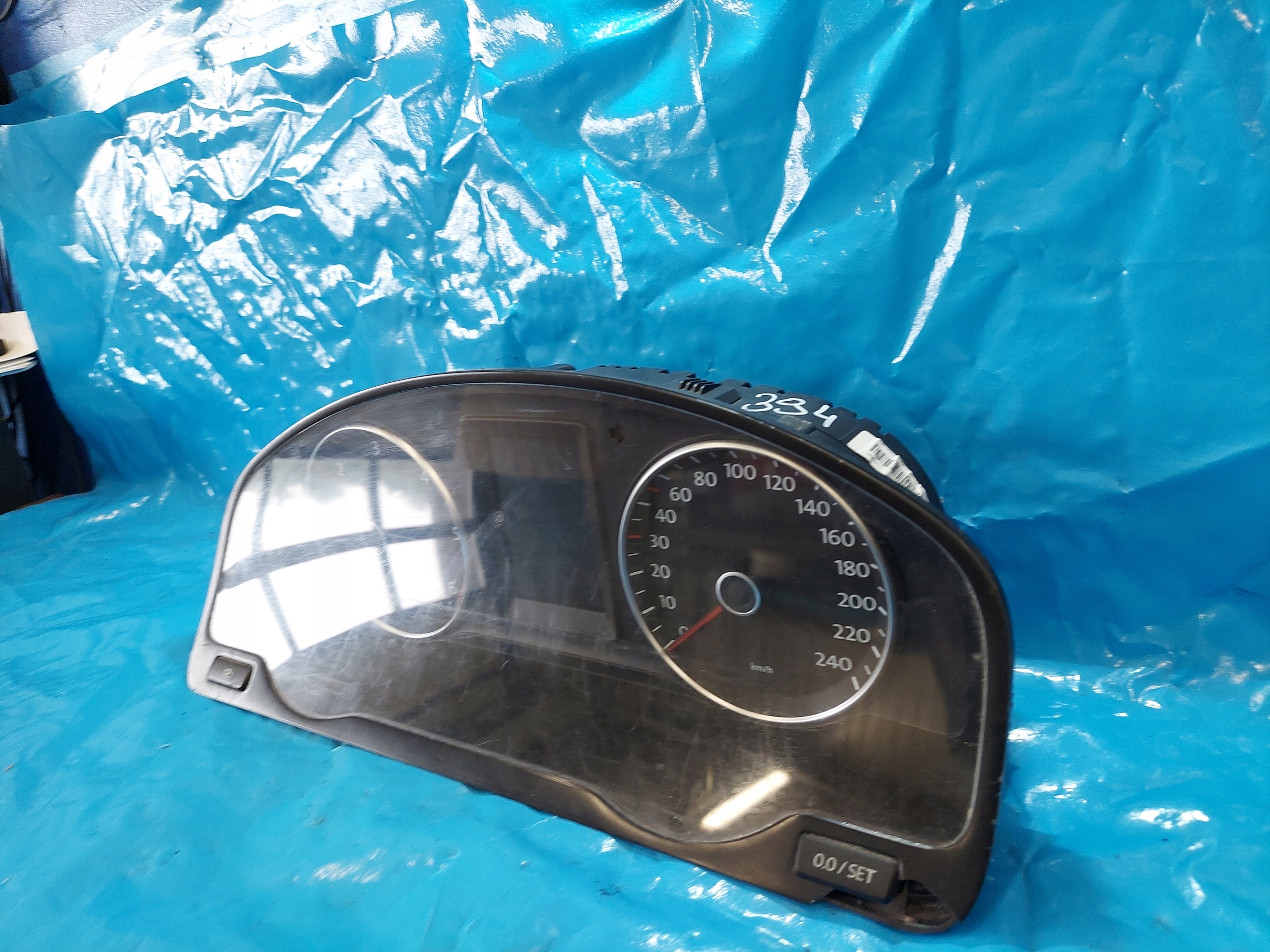 dials clock VW T5 2.0 TDI 7E0920860C