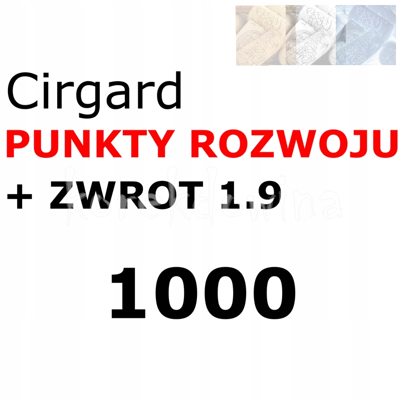 Cirgard 1000 PR +5x1.9 C Punkty Rozwoju FOE FORGE OF EMPIRES