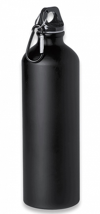 Bidon na wodę aluminiowy z karabińczykiem Barbaric 800 ml Bez Bpa