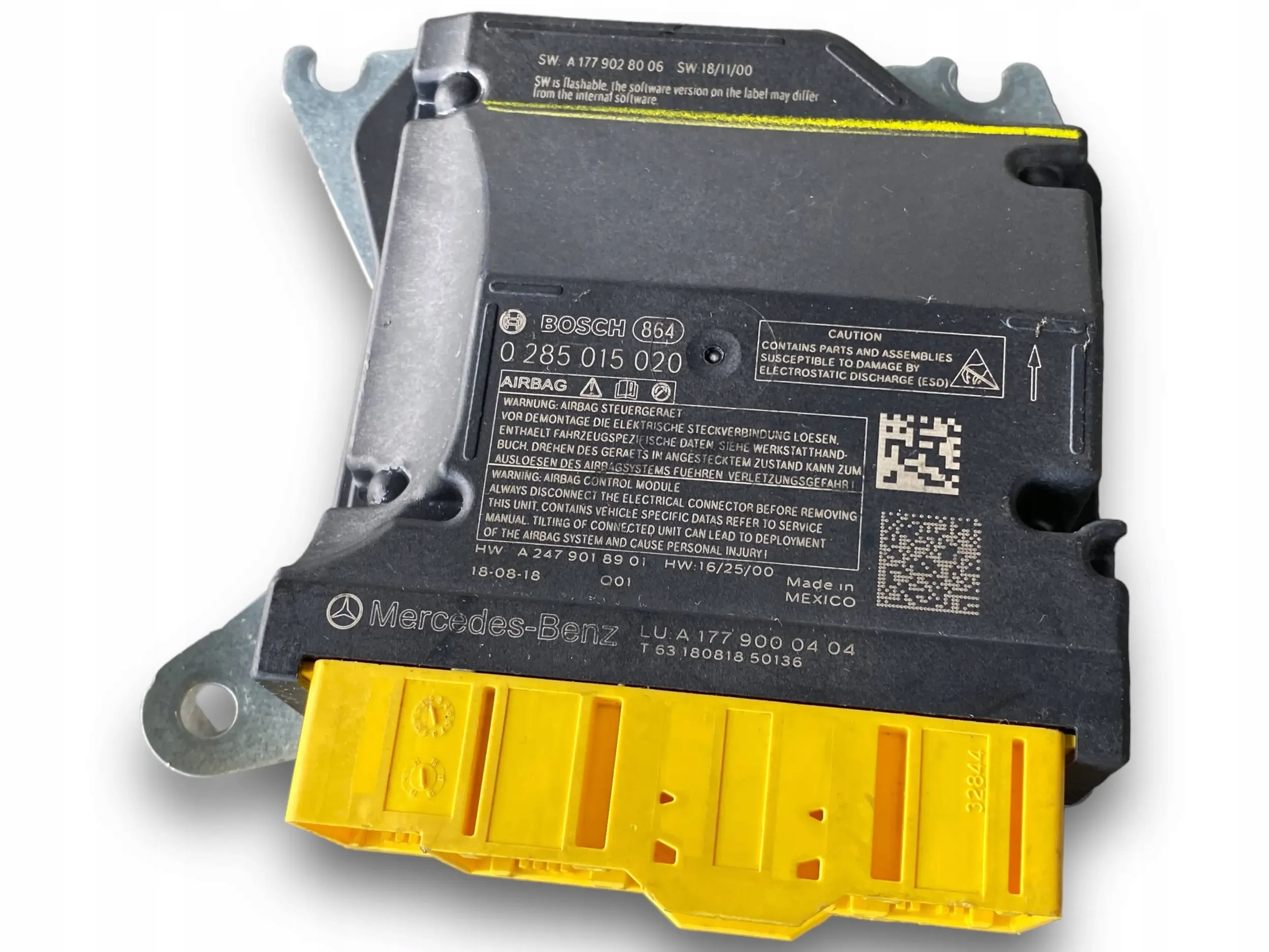 MERCEDES A KLASA W177 control unit module airbag 1779000404