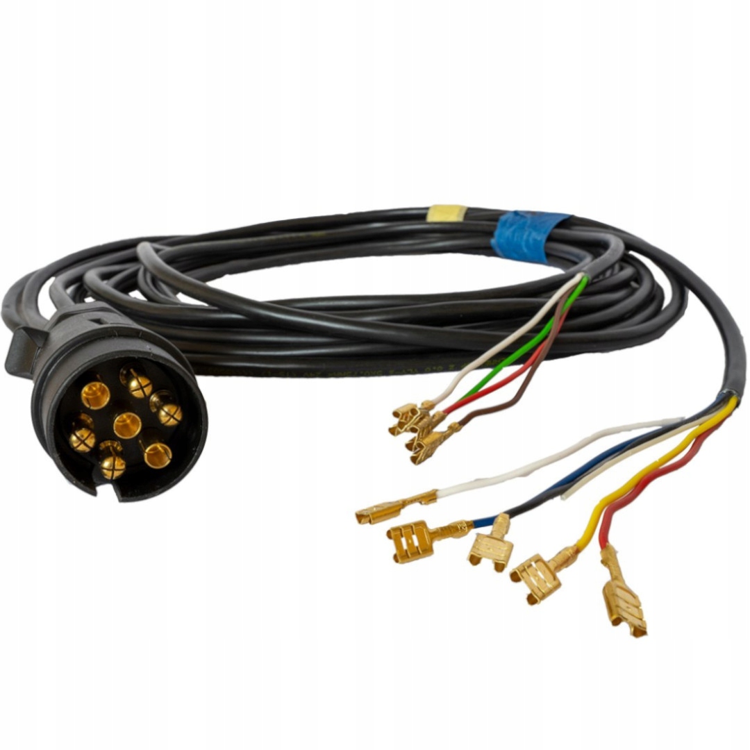 

Przewód z wtyczką 7 Pin przekrój żyły 0,75 mm