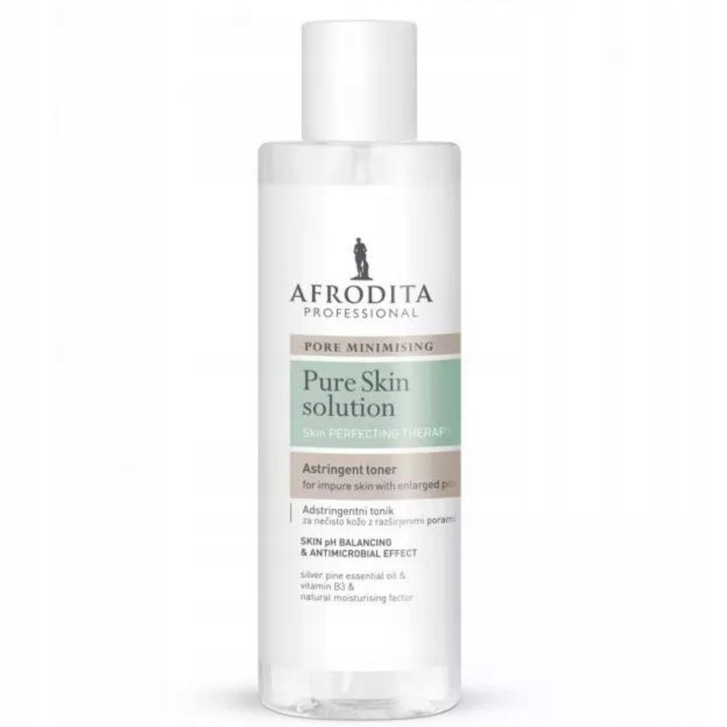 Afrodita Pure Skin Solution Tonik Ściągający Dla Skóry Tłustej + 2 Próbki Marka Afrodita