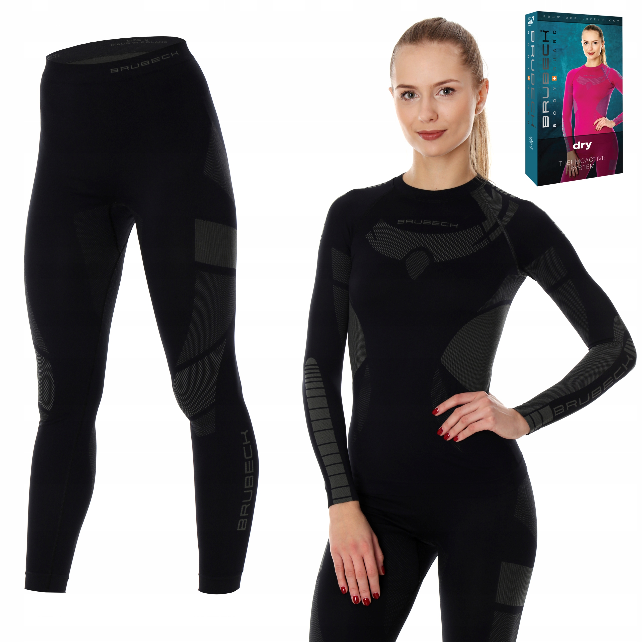 

Bielizna damska Brubeck Dry Termoaktywna zestaw L