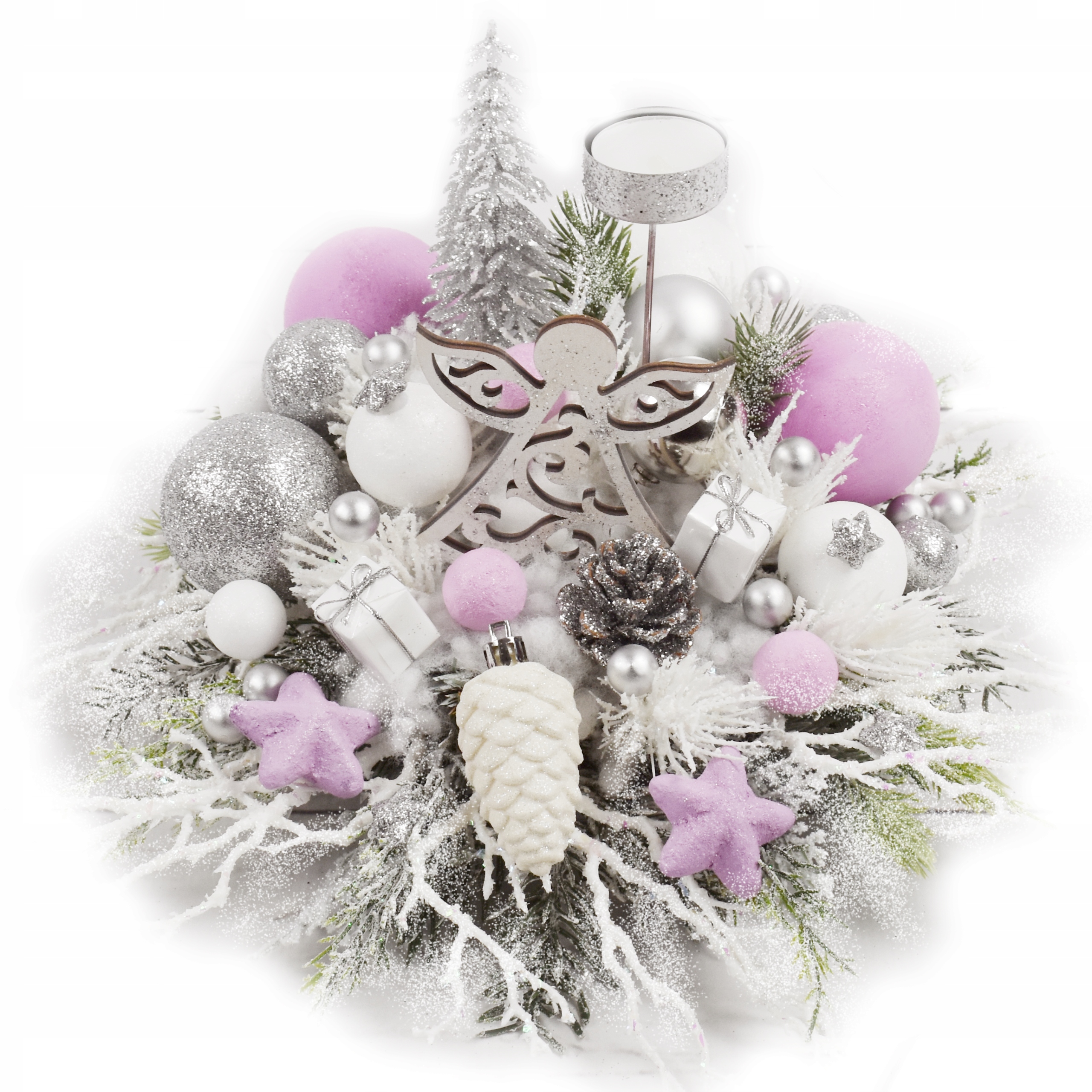 

Piękny stroik świąteczny Boże Narodzenie dekoracja