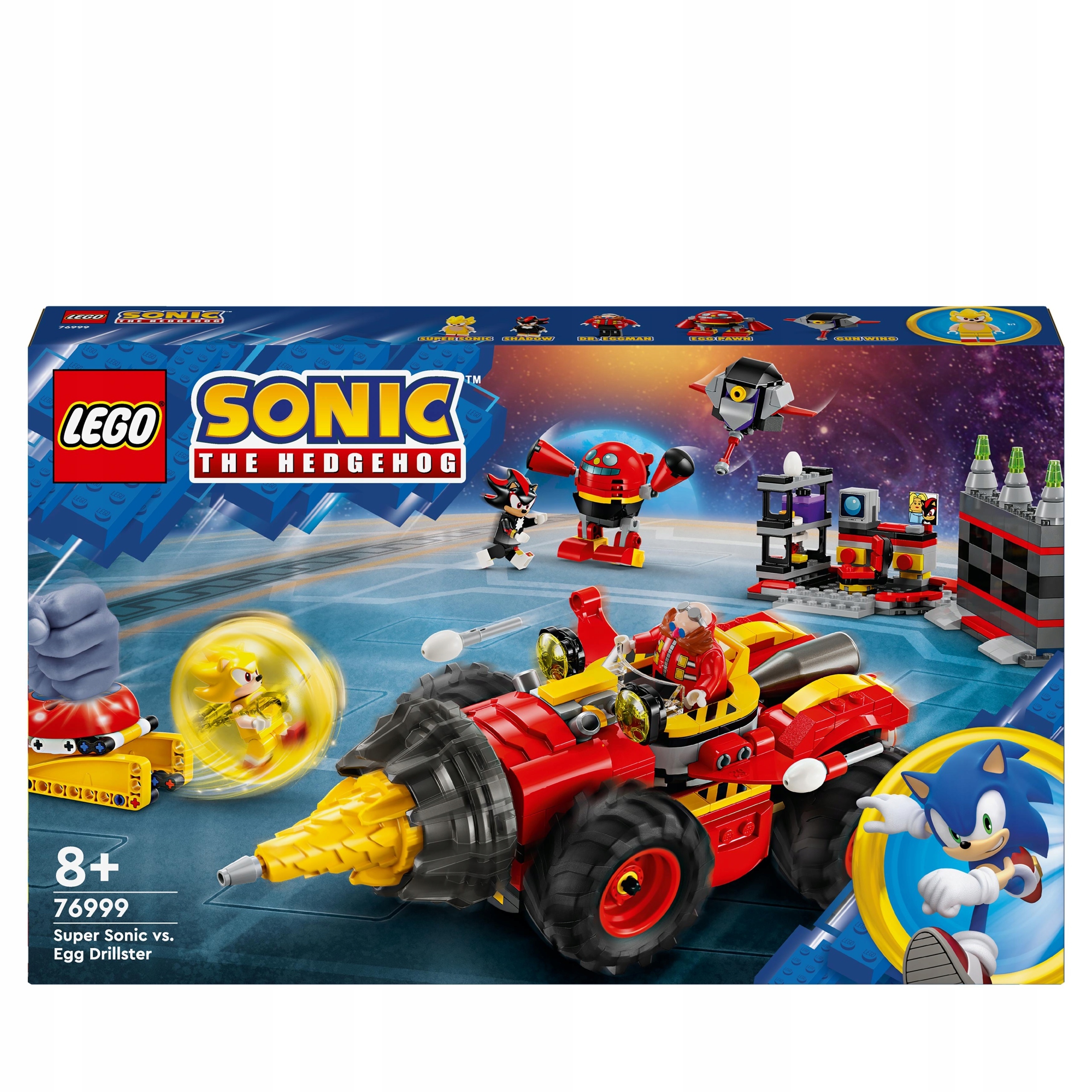 Lego Sonic The Hedgehog Sonic kontra Egg Drillster 76999