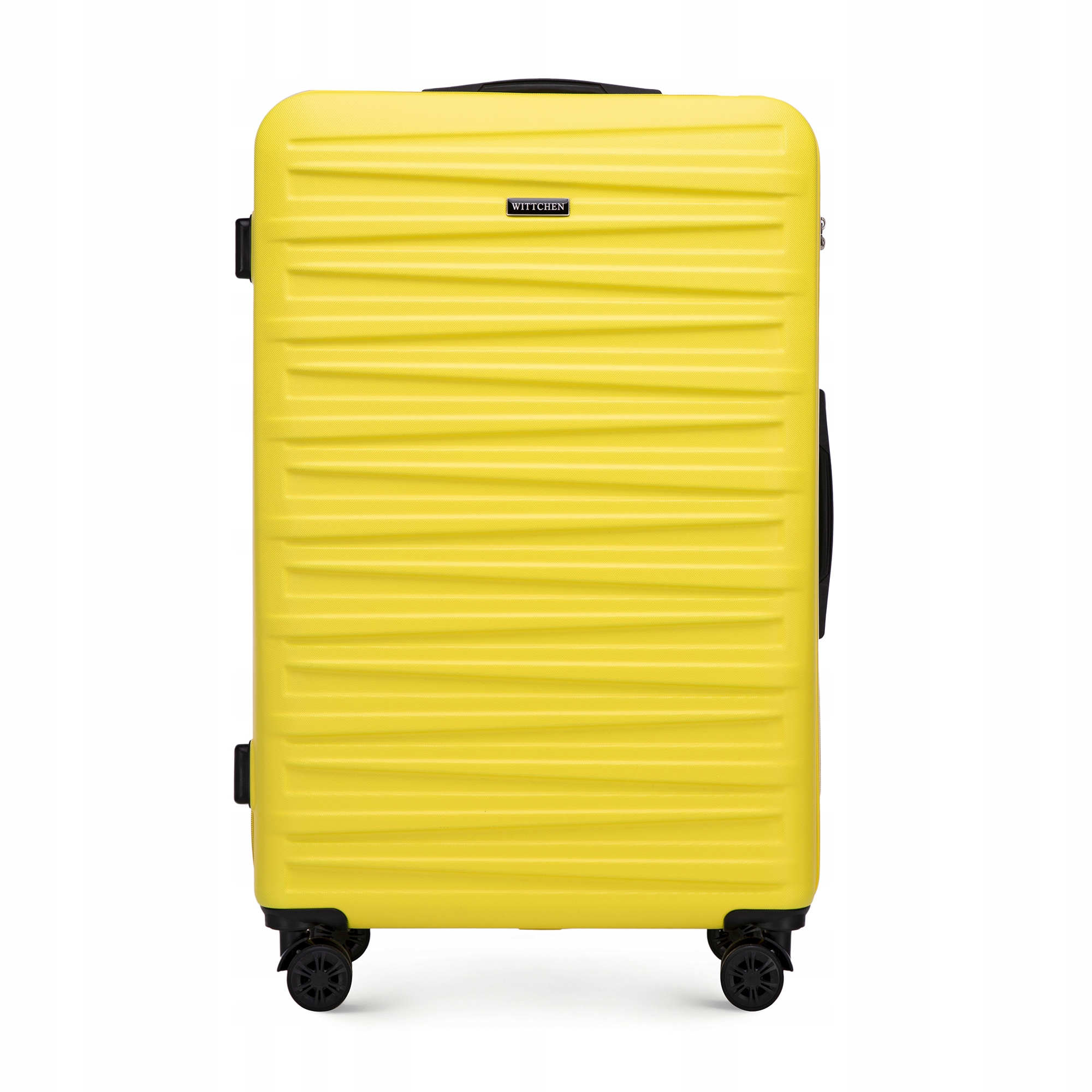 Walizka Wittchen 56-3A-003-50 Żółta Duża Abs 96L 77x52x29