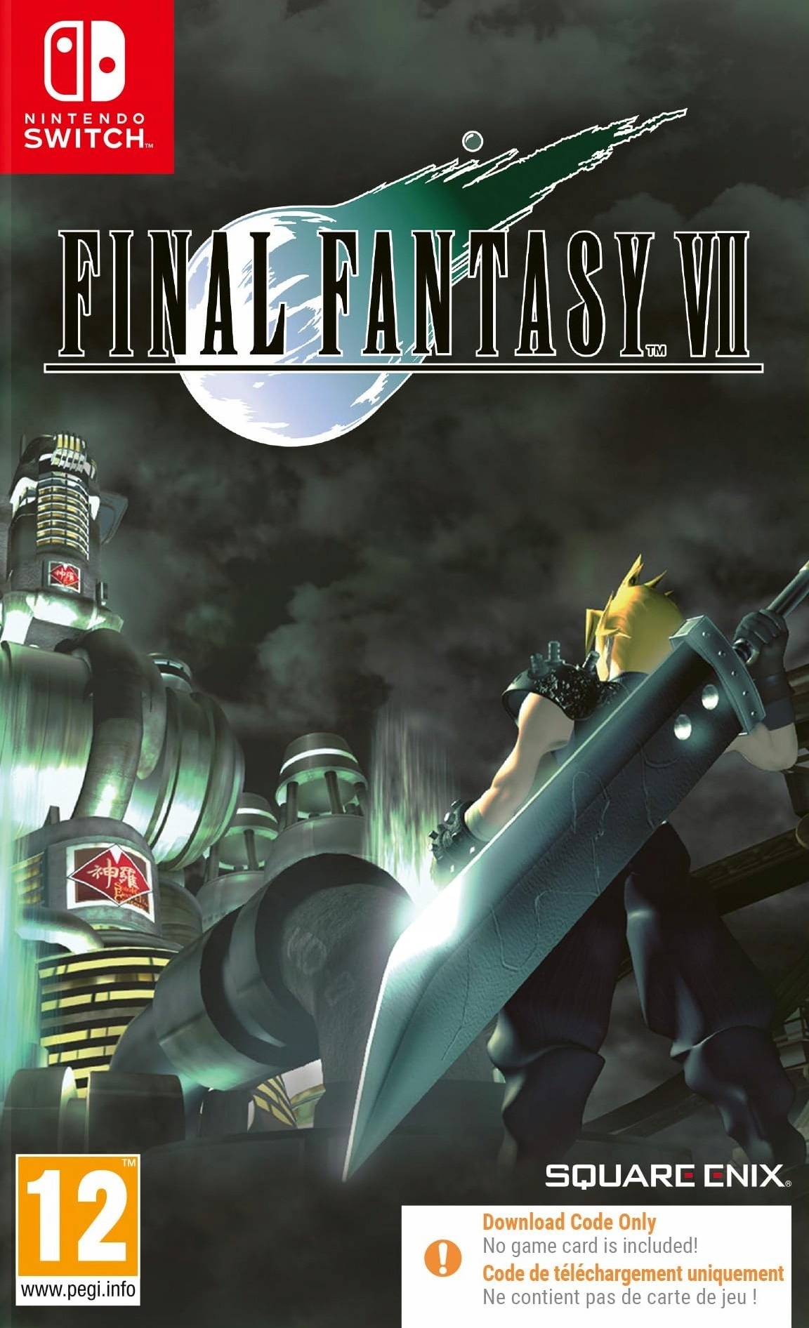 Nintendo Switch FINAL FANTASY VII REMAKE Pack Final Fantasy Vii