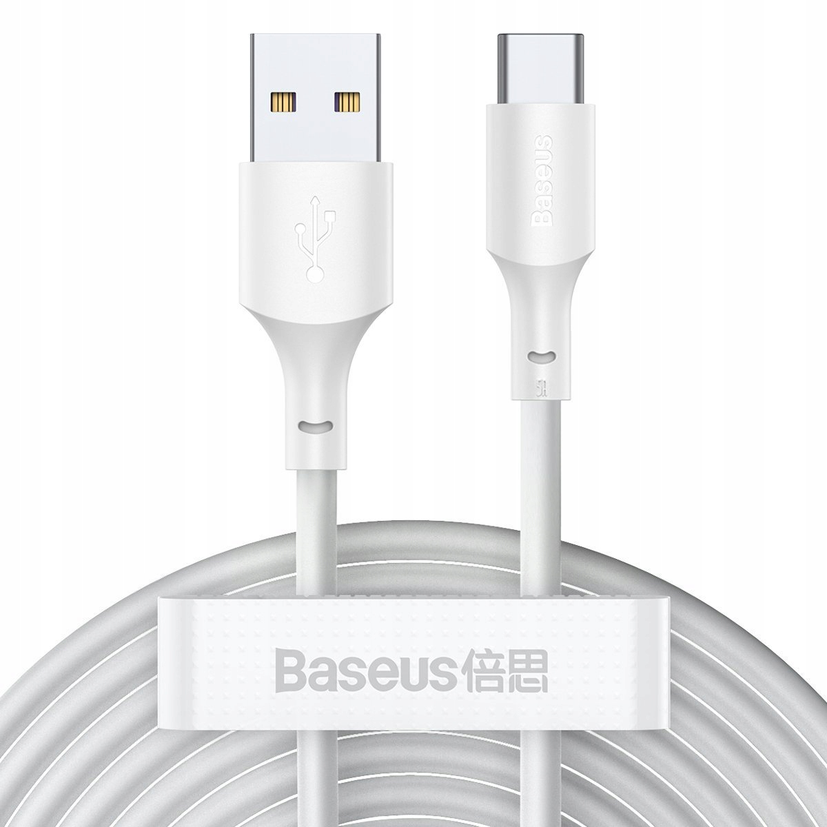

Kabel Usb-c Baseus Wisdom 40W 5A 1.5m (biały) 2szt