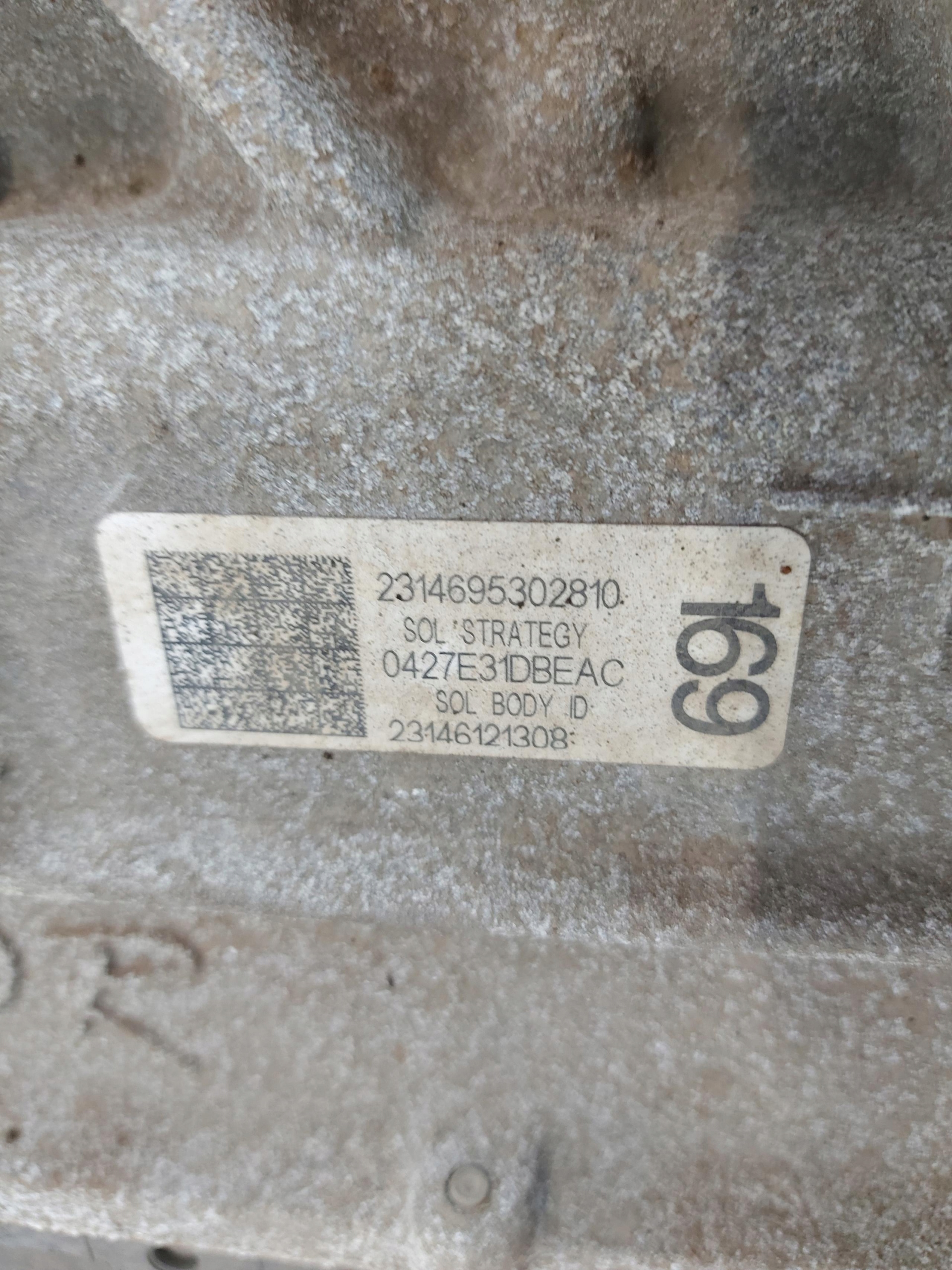 Ford Ranger VI 6 2024r. automatic gearbox MB3P-7000-DA