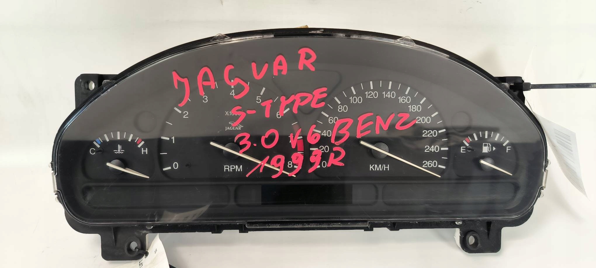 dials clock JAGUAR S-TYPE