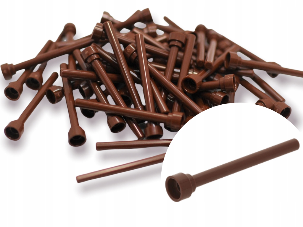 

Lego 3957b Antena / Zboże Reddish Brown Aż 100 szt