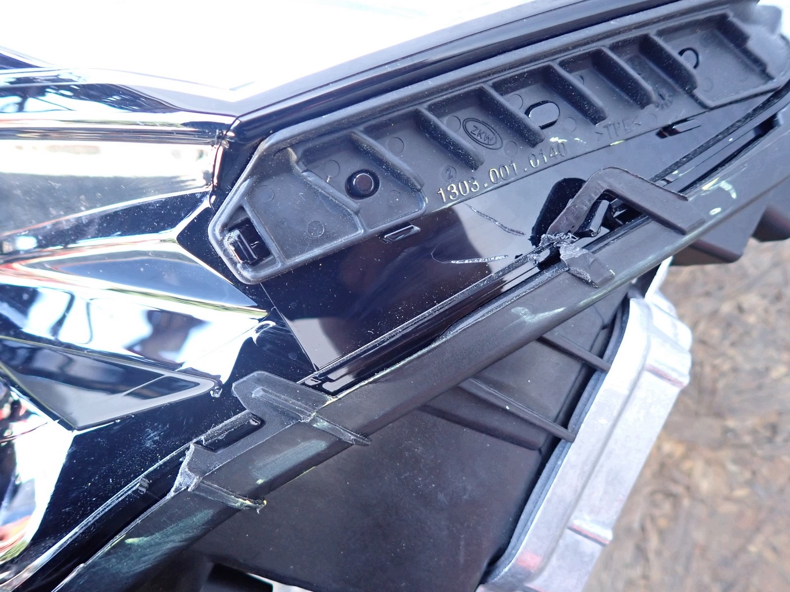 light left REFLEKTOR left LED CRYSTAL SKODA SCALA LIFT 23- 655941015 071