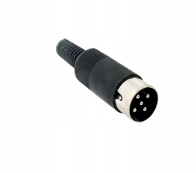 

Wtyk Din 5pin 5p (590) na kabel wtyczka (1137)