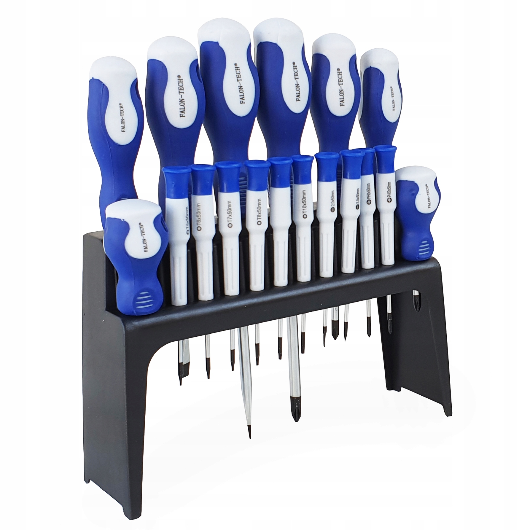 F ZESTAW ŚRUBOKRĘTÓW WKRĘTAKÓW STOJAK 18SZT MAGNES Liczba elementów zestawy