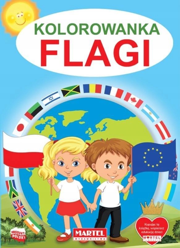 

Kolorowanka. Flagi