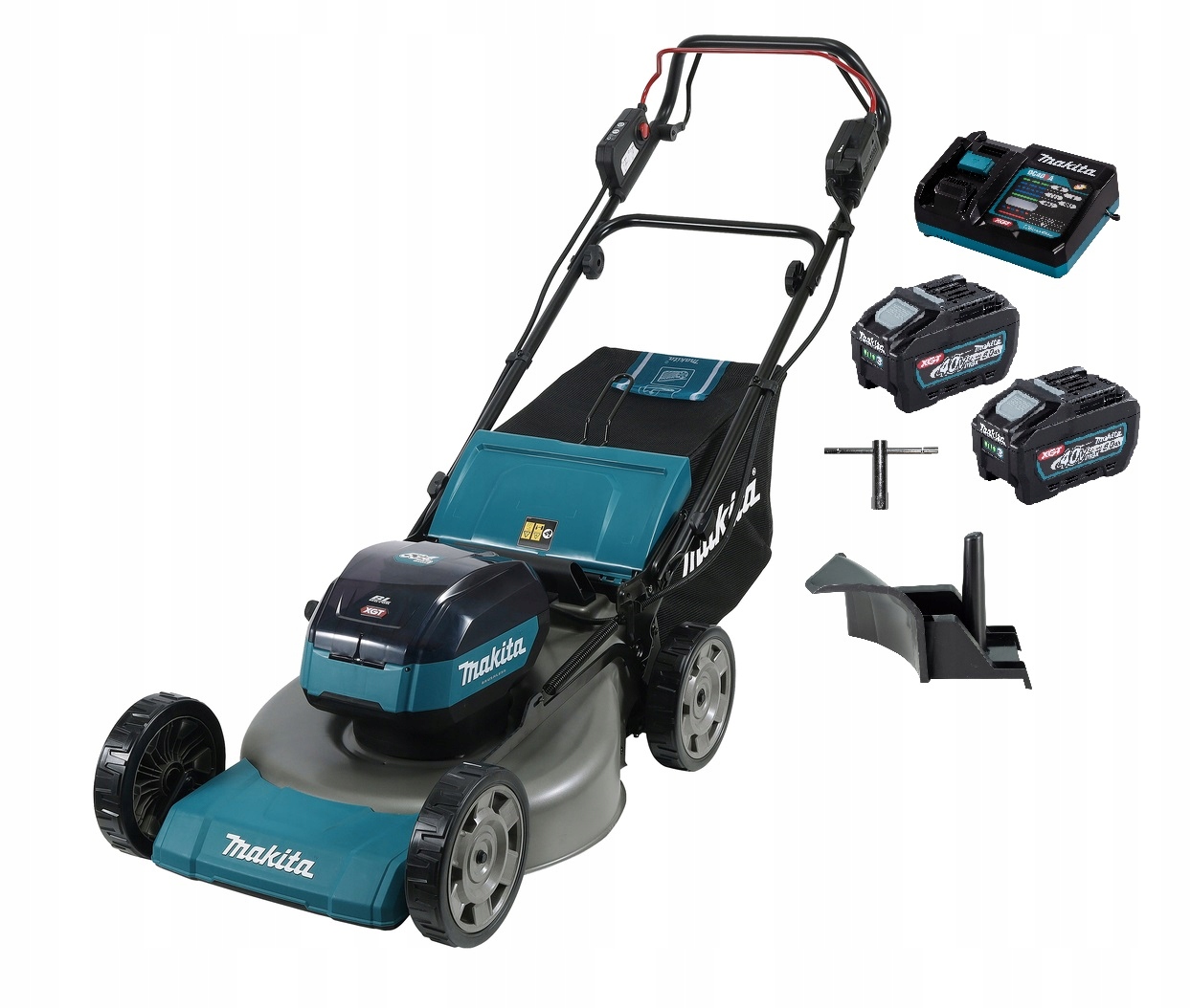 Kosiarka Aku Xgt Makita LM002GT201 53cm Napęd 2 x 5,0Ah 40V Bonus 4,0Ah