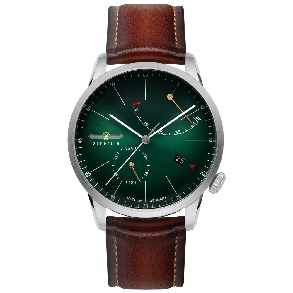 Pánské Hodinky Zeppelin 8366-4 hnědé