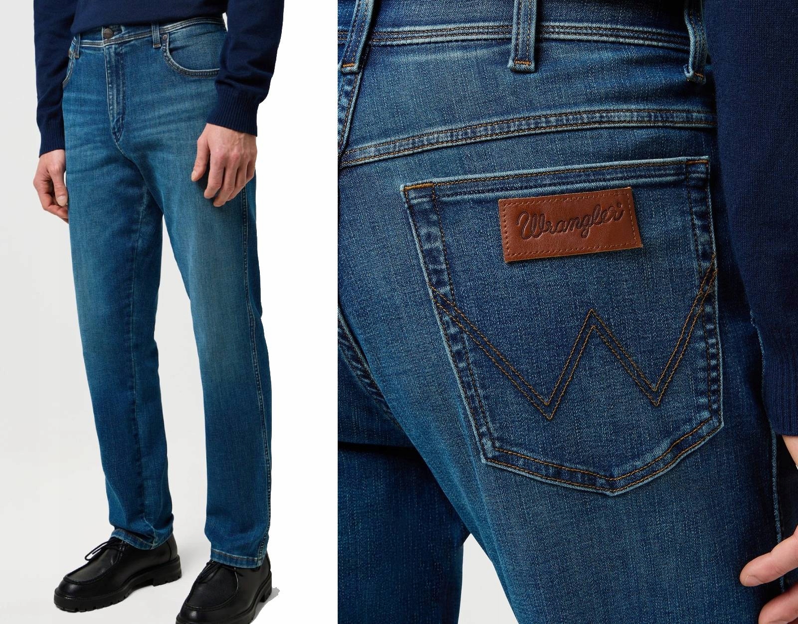 Wrangler Texas pánské džínové kalhoty Rouge klasické W40 L32