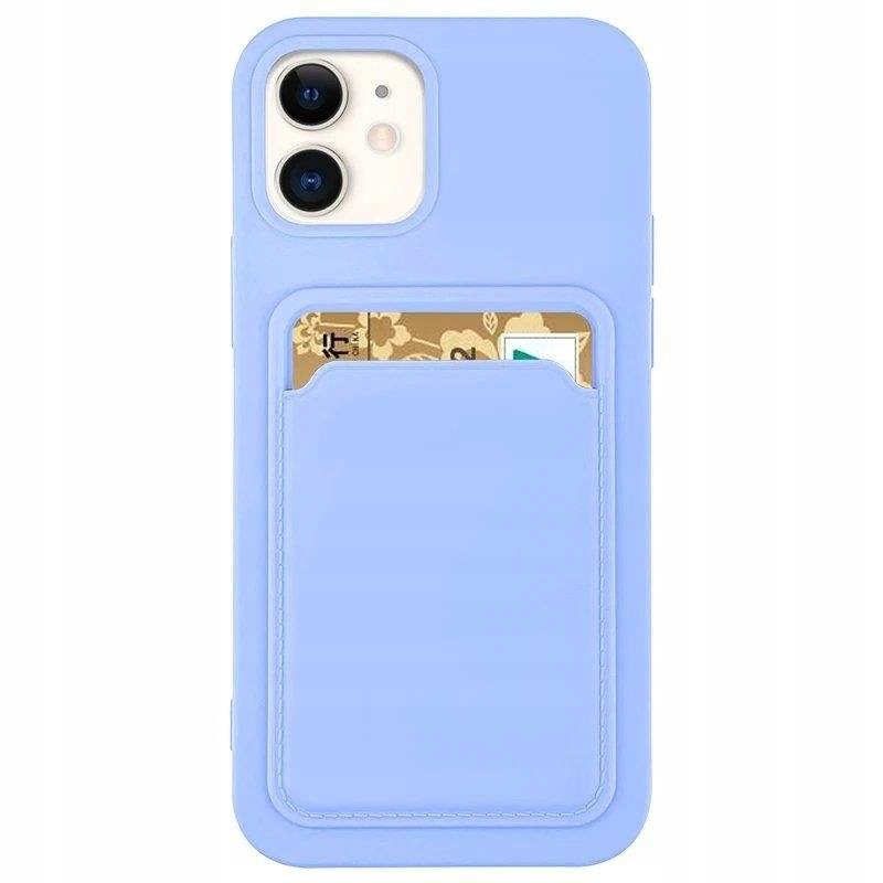 

Etui do iPhone 13 Pro z miejsce na karte Fioletowy