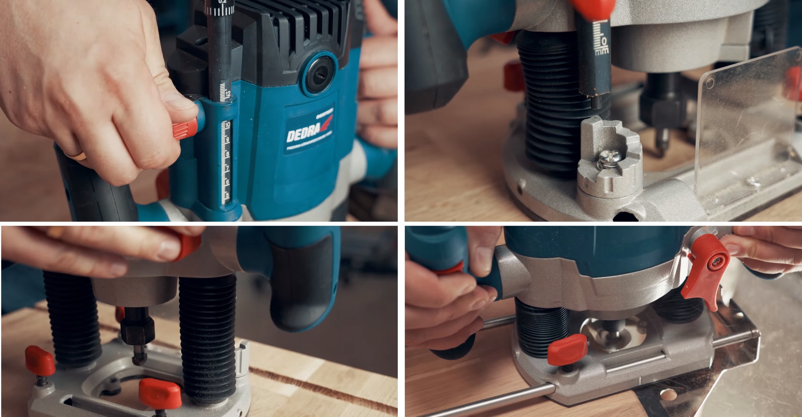 Frezarka Górnowrzecionowa 1600 W DEDRA Marka Dedra