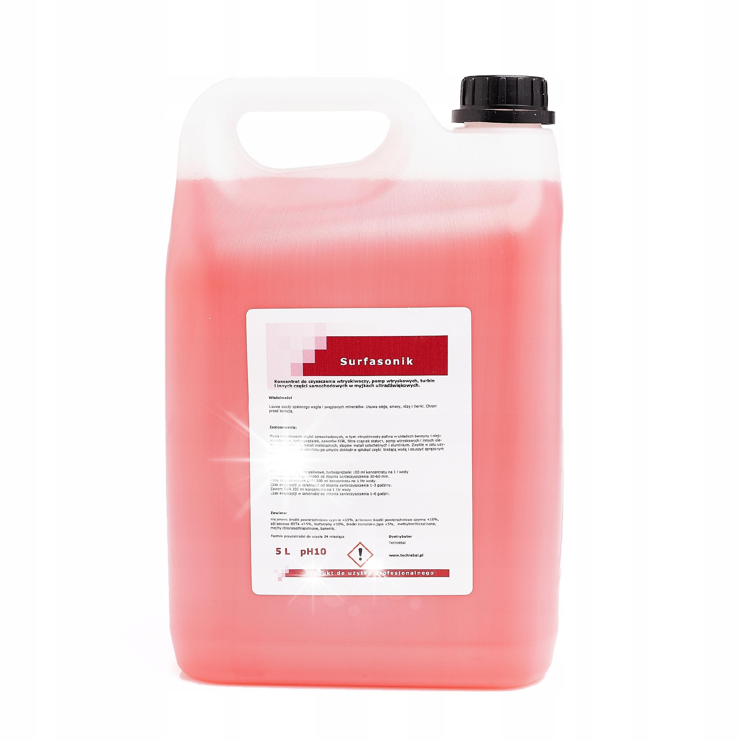 MOCNY KONCENTRART DO MYJEK ULTRADŹWIĘKOWYCH 5L