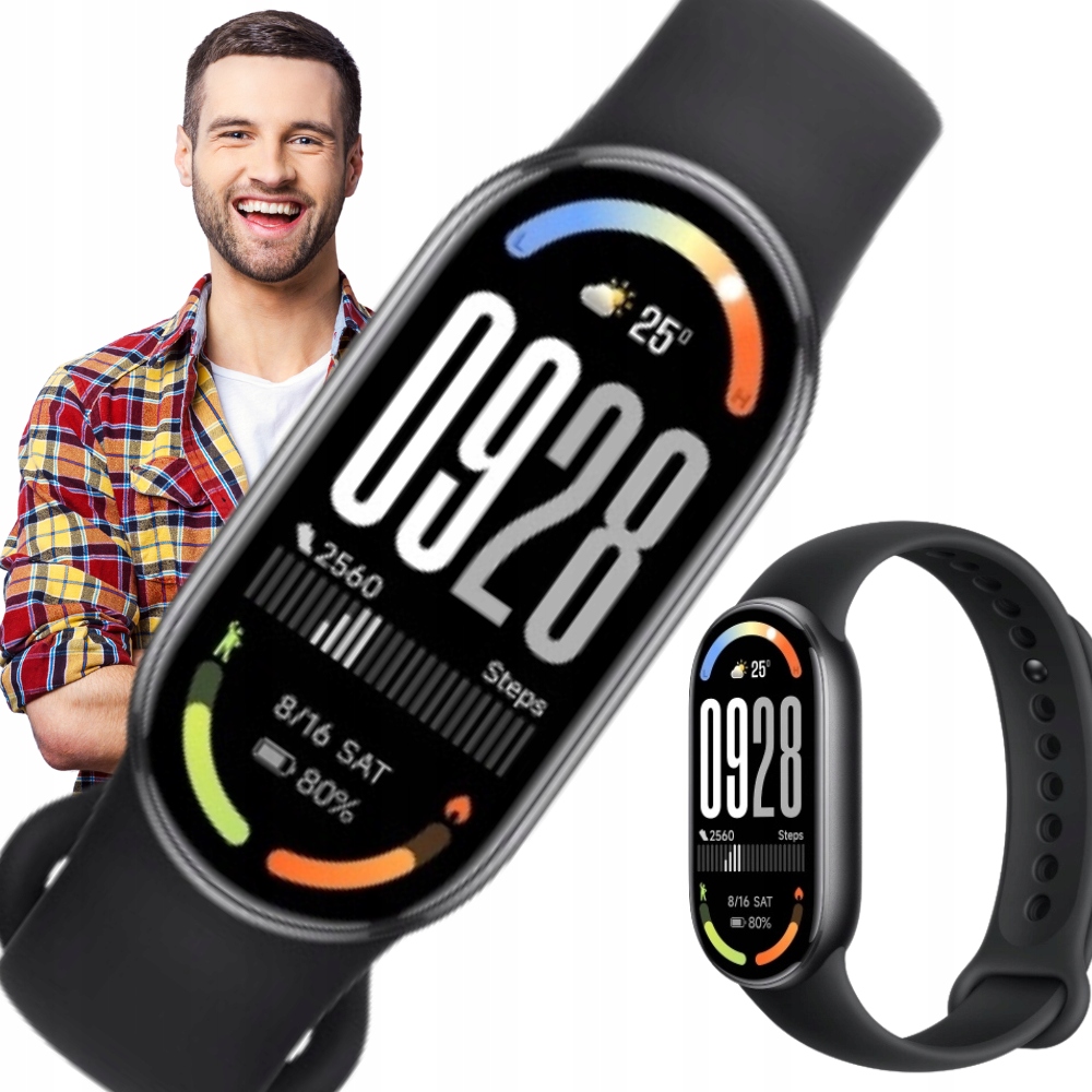hodinky Xiaomi chytré hodinky smartband Pánský Dámský řemínek Smart Band 10