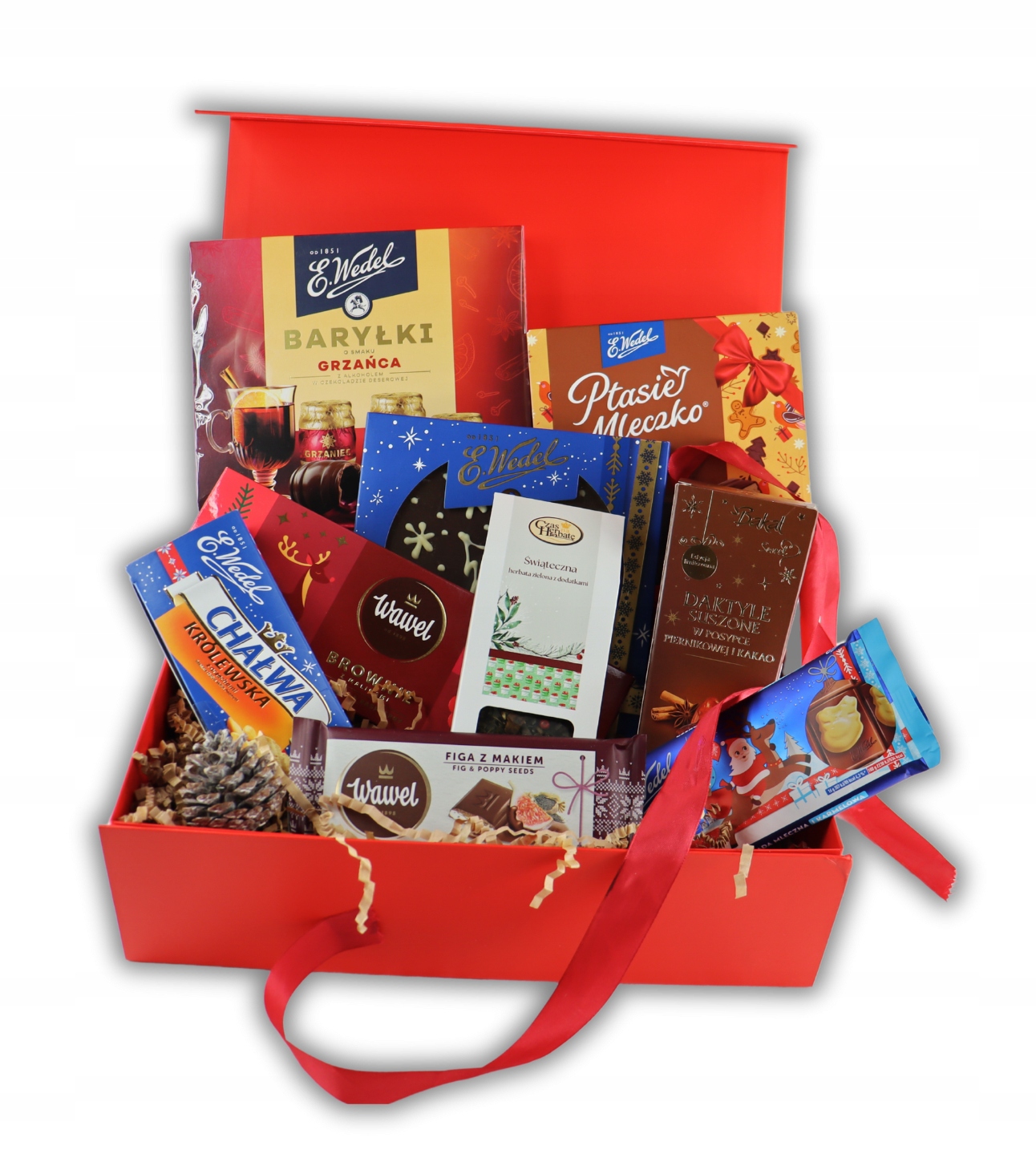 Levně Dárková krabička Sama Sladká krabička dárkové krabičky koše sady na Vánoce