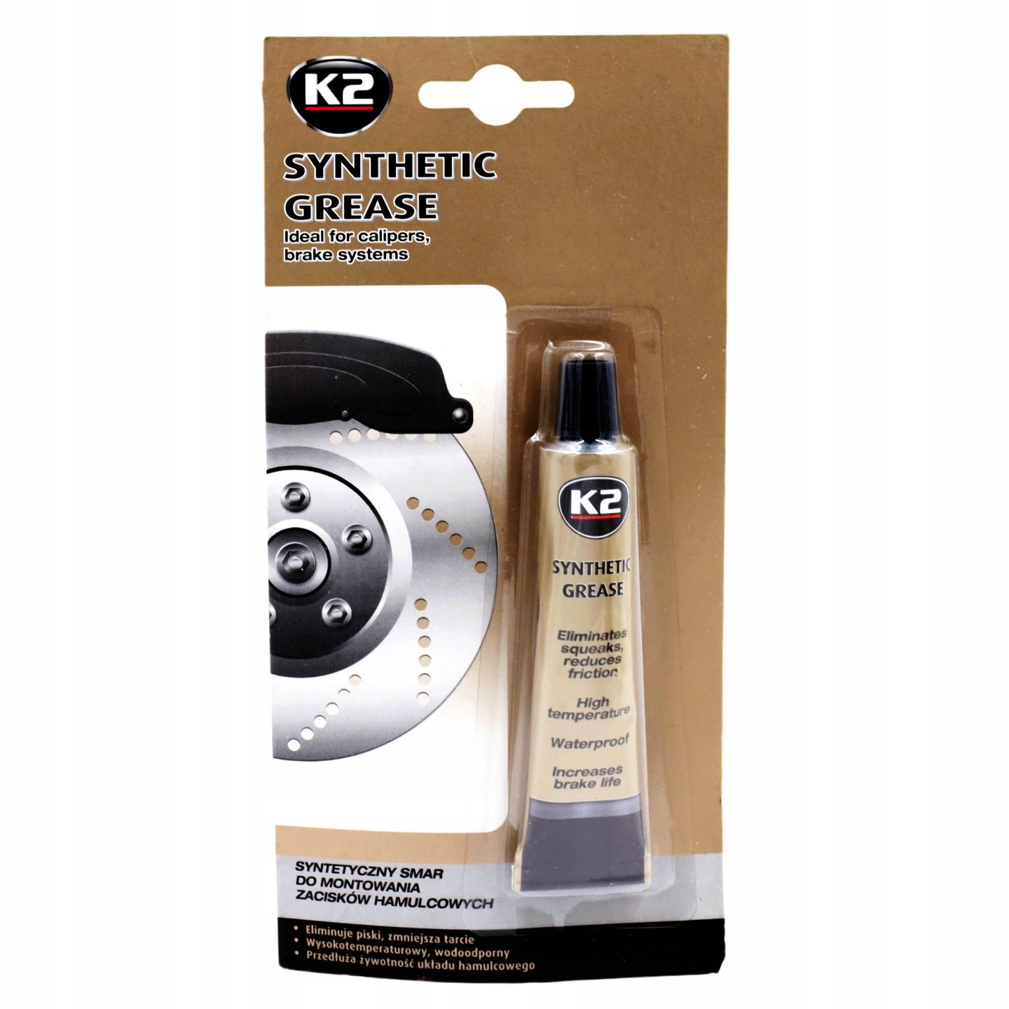 

Smar do Układów Hamulcowych K2 Synthetic Grease