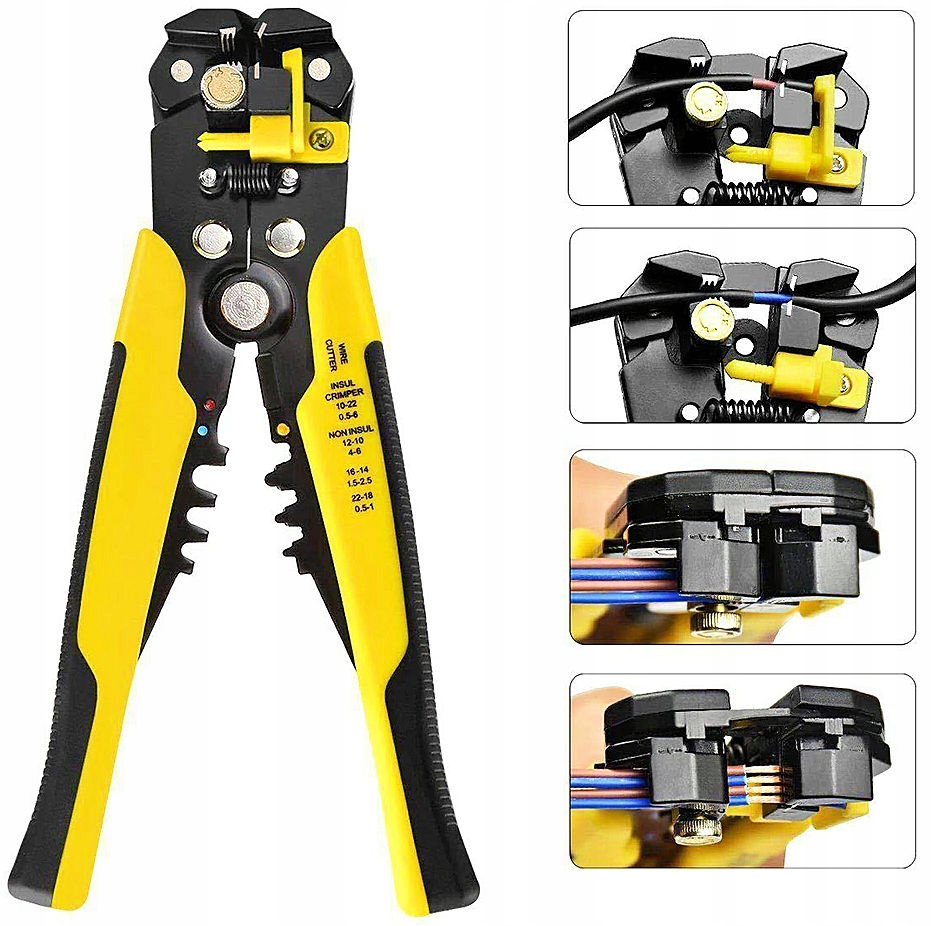 Ściągacz Izolacji Zaciskarka do Przewodów Kabli Kod producenta ChRL