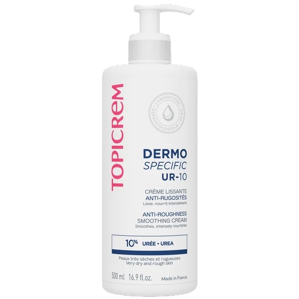 Topicrem Dermo Specific Ur-10 wygładzający krem przeciw szorstkości 500 ml