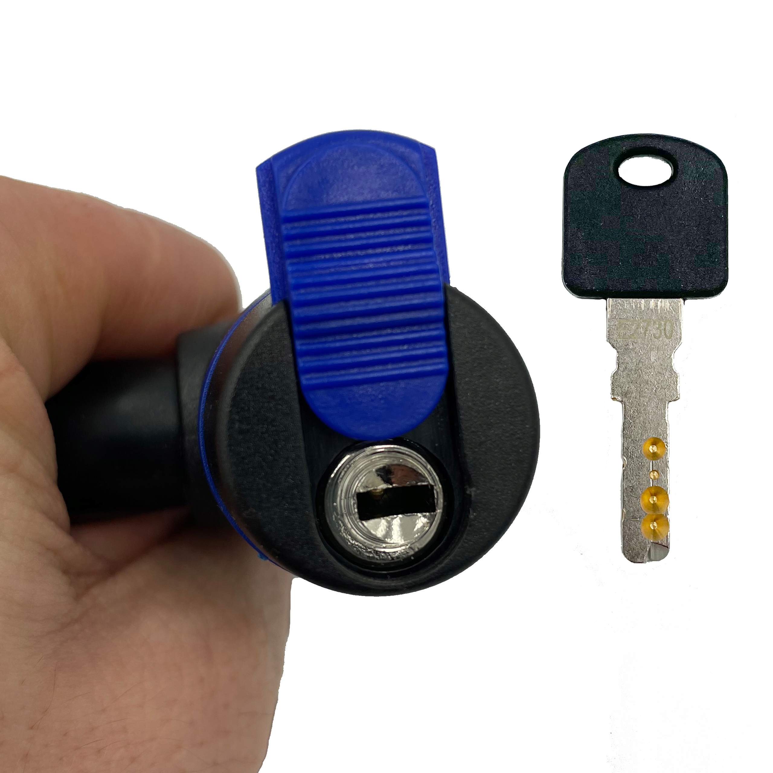 ZAPIĘCIE DO ROWERU LINKA BLOKADA DO ROWERU MUVIKE FLEX 1000/12K KLUCZ Waga 270 g