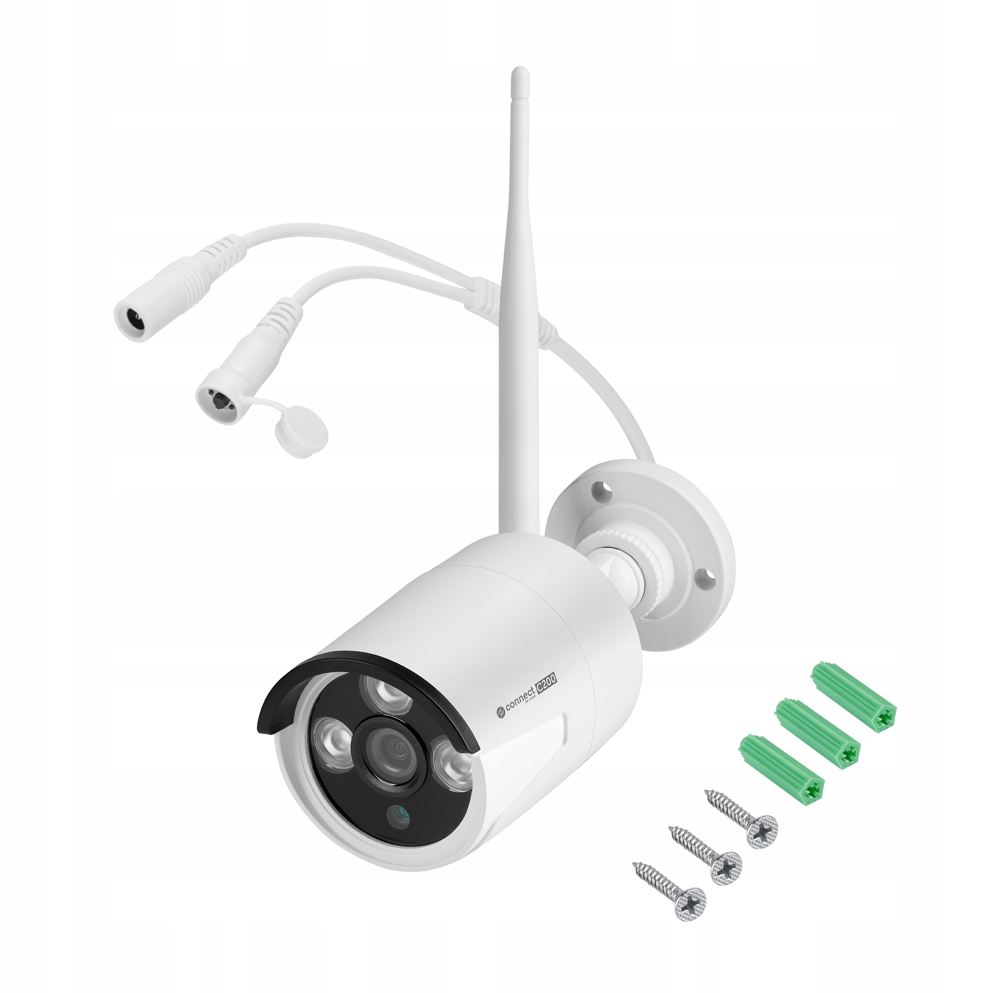 ZESTAW MONITORINGU KRUGER C200 4 KAMERY WIFI FHD Model Connect C200