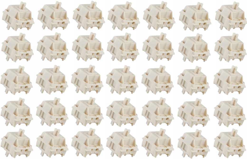 Kailh x NovelKeys Nk_ Cream Switch 35ks Přepínač pro mechanickou klávesnici