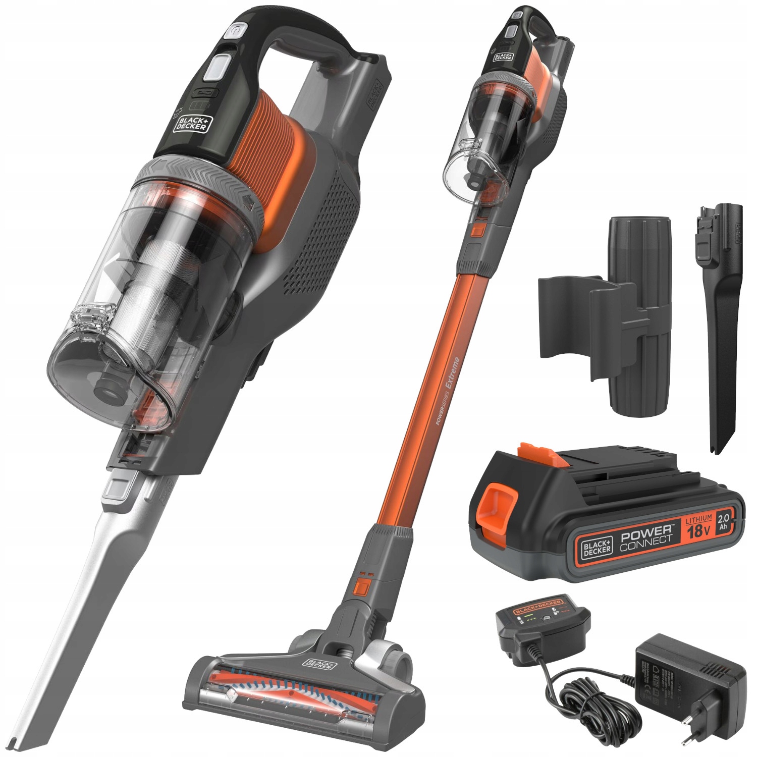 Black Decker Odkurzacz pionowy bezprzewodowy BHFEV182C Aku 2Ah