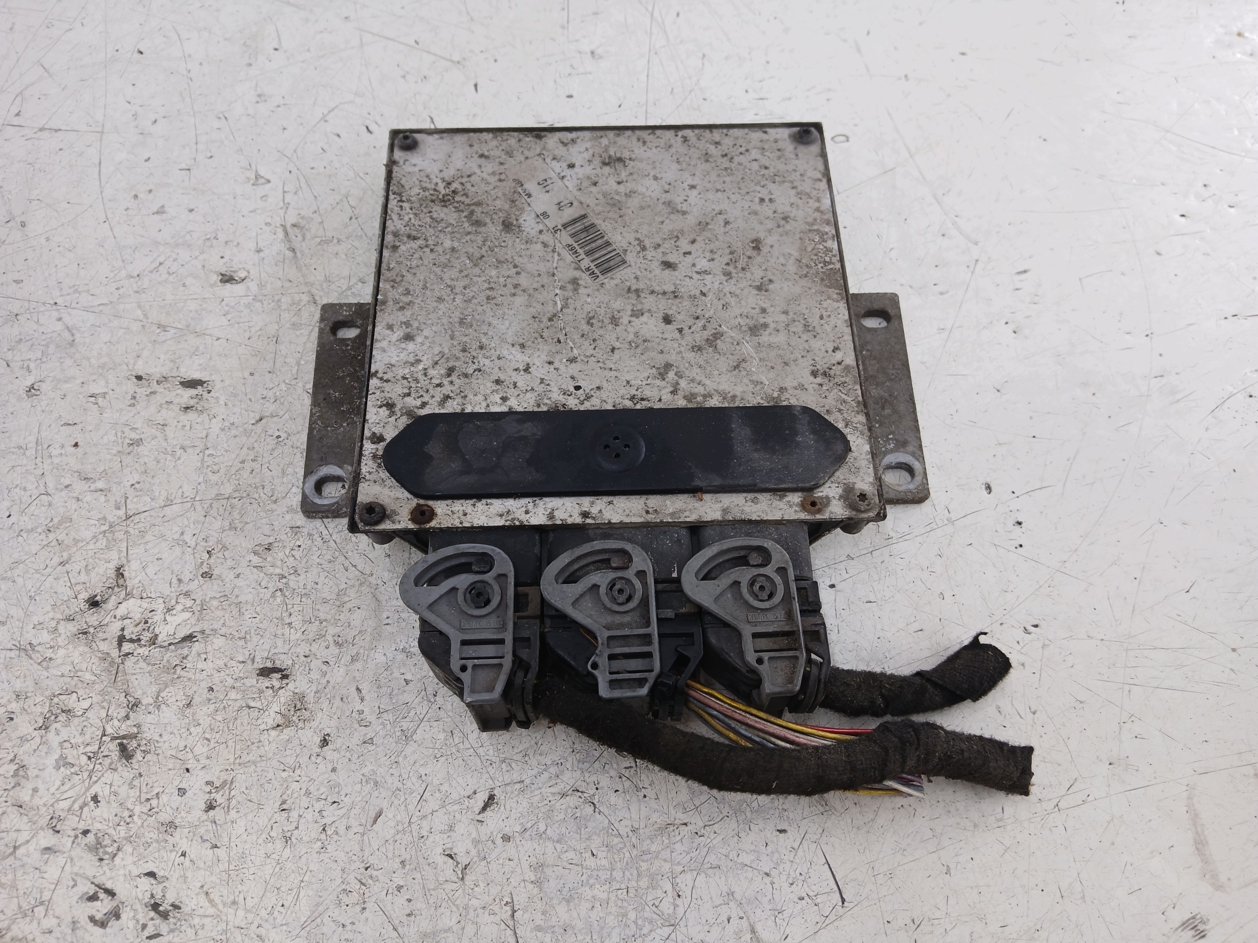 PEUGEOT 206 1.1 control unit of the engine 9644925880
